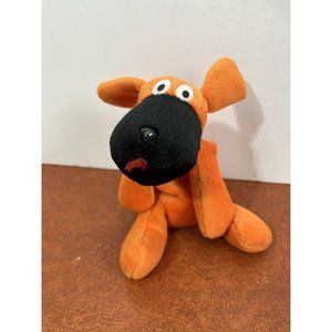 Dog vintage plush Lee’s Babies Orange